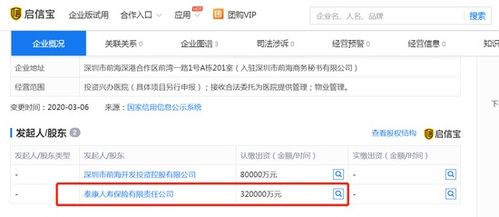 泰康人壽保險32億元成立新公司，戰略布局醫療與實業投資